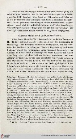 Gymnasium und Bürgerschulen