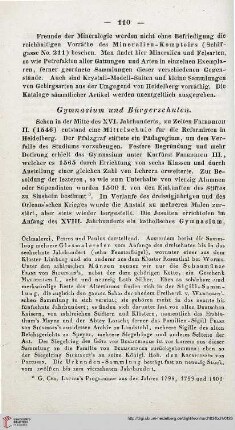 Gymnasium und Bürgerschulen
