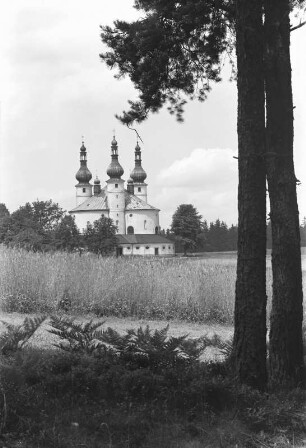 Kappl bei Waldsassen : Dreifaltigkeitskirche Kappl bei Waldsassen (1685-1689; Georg Dientzenhofer). Ansicht von Nord-Nordosten