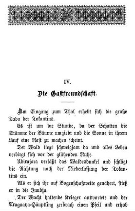IV. Die Gastfreundschaft