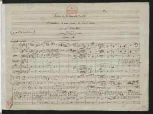 O salutaris hostia; V, strings; Es-Dur