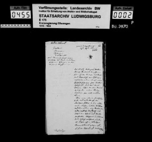 Grundherrliche Gefälle, OA Ellwangen