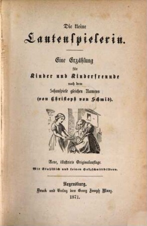 Illustrirte Ausgabe der kleinen Erzählungen : Mit Stahlstichen u. feinen Holzschnitten, 15
