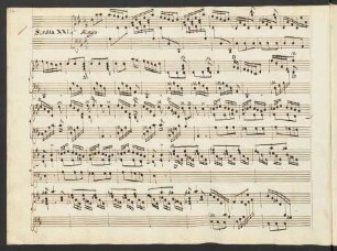Sonaten; cemb; D-Dur; K 21; op.1/21