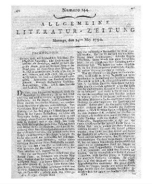 Burney, F.: Georgina. Bd. 1. Eine wahre Geschichte. Aus dem Engl. Tübingen: Cotta 1790 Bd. 2-4 u.d.T.: Georgine