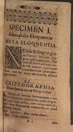 Eloquentia Reconditior
