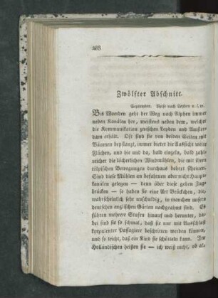 Zwölfter Abschnitt