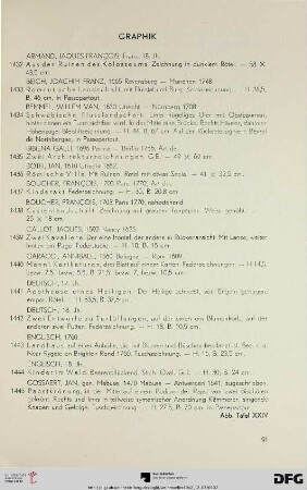 Graphik (Nr. 1432-1548)