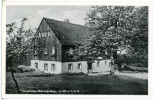 Schellerhau. Heim der jungen Kumpel