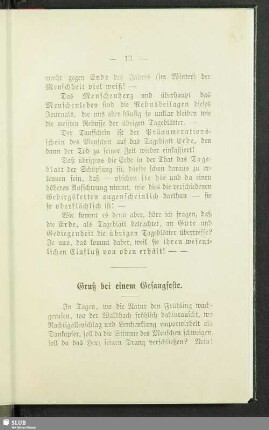 Gesangverein