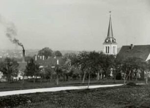 Pfarrkirche : Ortsteilansicht mit Pfarrkirche