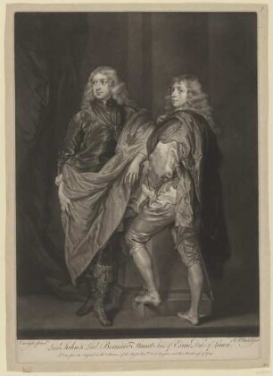 Gruppenbildnis von John und Bernard Stuart