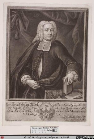 Bildnis Johann Georg Morell