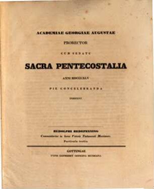 Commentarius in locos veteris testamenti messianos, 3