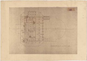 Döllgast, Hans; Bremen; Börse - Grundriss Keller