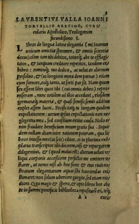 Elegantiarum Laurentii Vallae ... libri omnes apprime utiles : scholiis Gyberti Longolii ... illustrati ... ; Eiusdem de reciprocatione Sui & Suus libellus oppido frugi ...