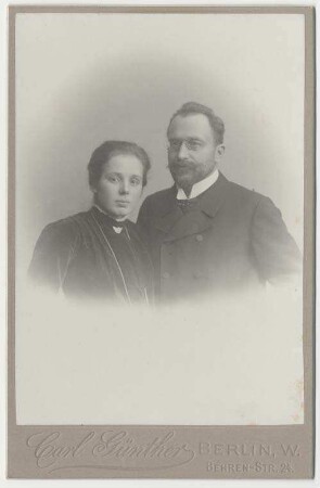 Friedrich Bidlingmaier und Edith Ideler