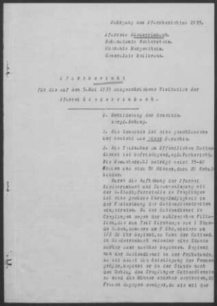 Niederrimbach: Pfarrbericht 1935