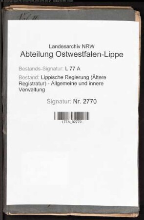 Vorlage des Militäretats auf dem Landtag, Bd. 3