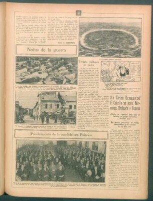 Notas de la guerra