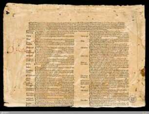 Almanach auf das Jahr 1476