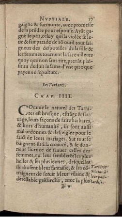 Les Tartares. Chap. IIII