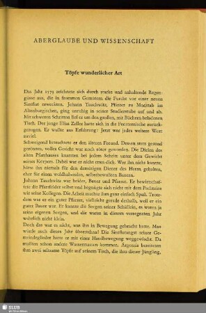 Aberglaube Und Wissenschaft