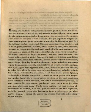 De pleione carunculata : dissertatio zootomica