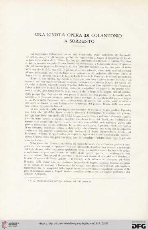 30: Una ignota opera di Colantonio a Sorrento
