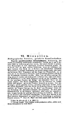 Miszellen