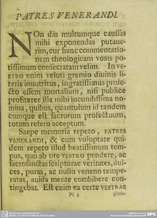 Patres Venerandi