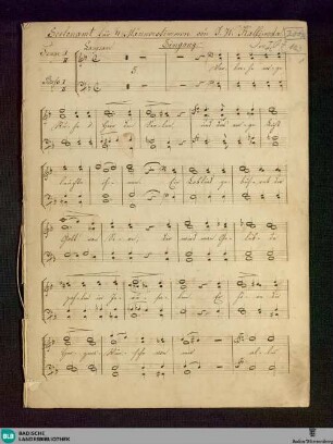 Requiems - Don Mus.Ms. 895 : Coro maschile, orch; d; StrK WoO 6.19