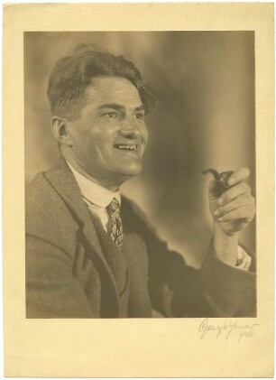 Porträt Pol Cassel (1892-1945; Maler, Grafiker)