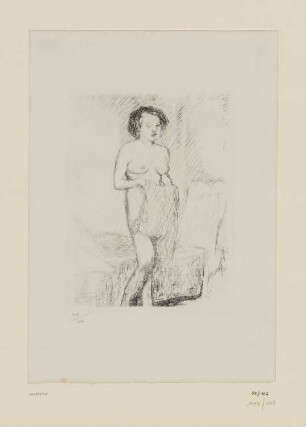 Stehende Nackte