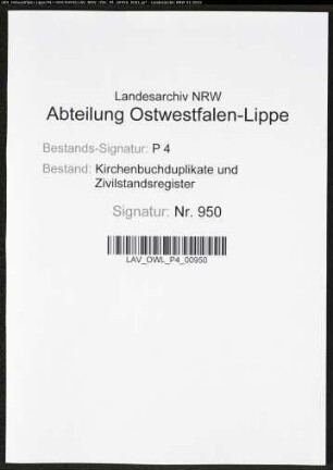 Kirchenbuchduplikate der katholischen Gemeinde St. Johannes Baptist in Hagen-Boele (H 1837-1858). (Gemeinde: Boele, katholische Gemeinde )