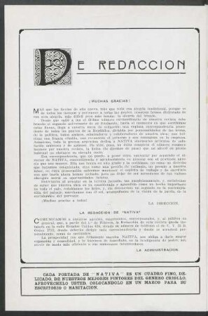 De redacción