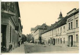 Theresienstadt. Hauptstraße zur Garnisonskirche