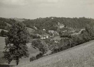 Liebstadt. Stadtansicht mit Schloss Kuckuckstein