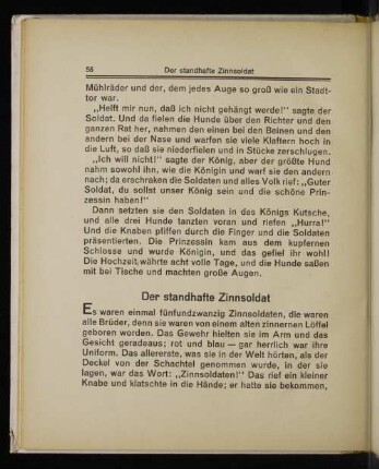 Der standhafte Zinnsoldat