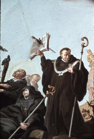 Glorie des heiligen Benedikt und der Heiligen seines Ordens