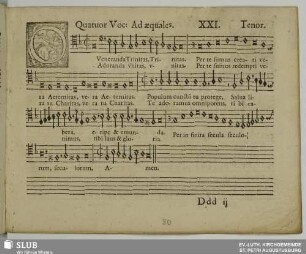 XXI. O veneranda Trinitas