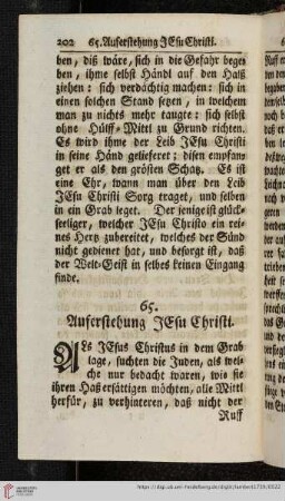 65. Auferstehung Jesu Christi