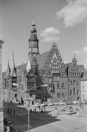 Rathaus, Breslau, Polen