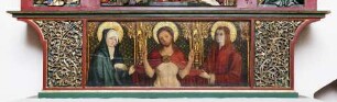 Marienaltar — Predella des Marienaltars