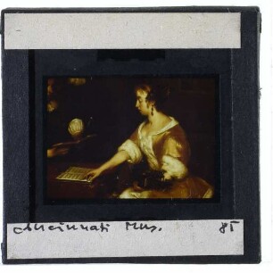 ter Borch, Musizierende Gesellschaft (Cincinnati AM 1927.421) : Detail
