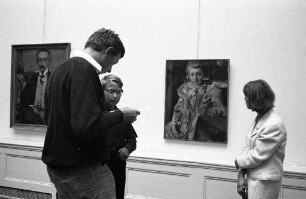 Porträtausstellung "Lovis Corinth" des Badischen Kunstvereins.