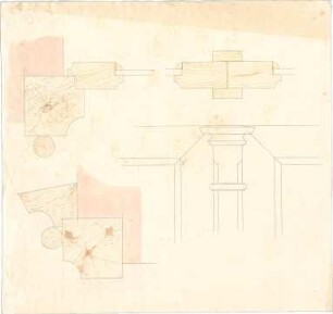 Reiffenstuel, Michael; Detailpläne - Tür (Schnitte, Detail)