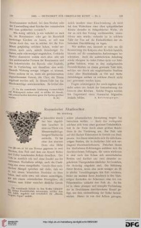 Romanischer Altarleuchter