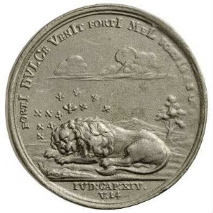 Medaille, 1714