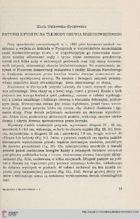 9: Patynki z Pyrzyc na tle mody obuwia średniowiecznego